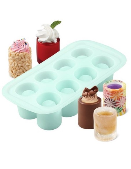 Molde De  Silicona Para Vasos Redondos , 8 Vasitos, Wilton