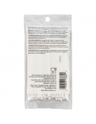 Palitos Lollipops 10 cm 50 ud Wilton