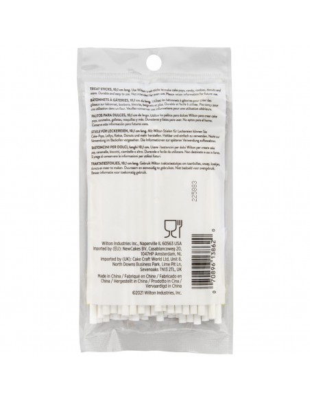 Palitos Lollipops 10 cm 50 ud Wilton