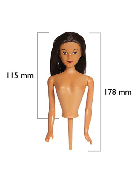 Muñeca Étnica para Tartas PME
