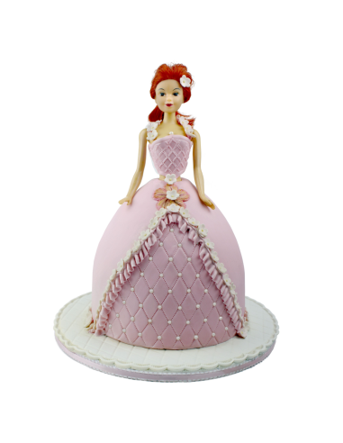 Muñeca Pelirroja para Tartas PME