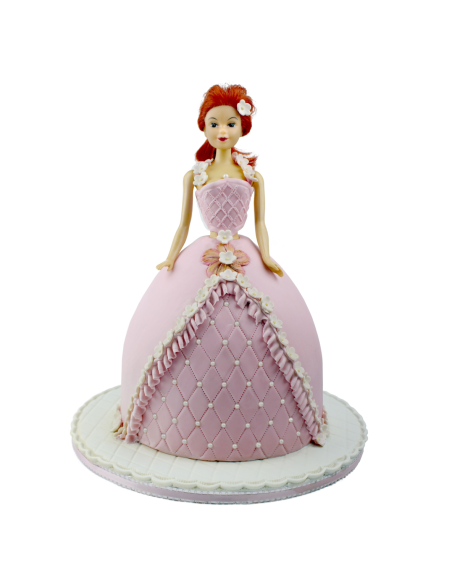 Muñeca Pelirroja para Tartas PME