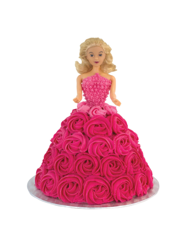 Muñeca Castaña para Tartas PME