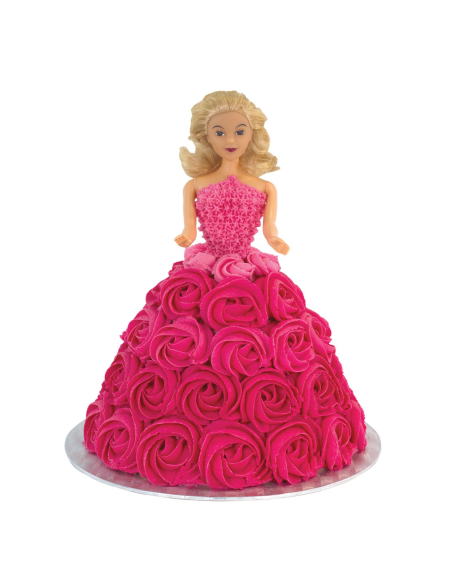 Muñeca Castaña para Tartas PME