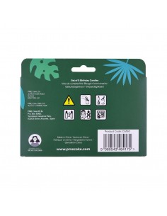 Velas Dinosaurio 4ud PME 2