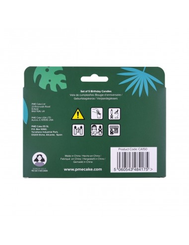 Velas Dinosaurio 4ud PME