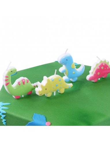 Velas Dinosaurio 4ud PME