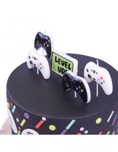 Velas Mando Videojuego 4ud PME