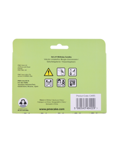 Velas Futbol 4ud PME 2