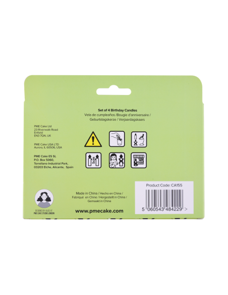 Velas Futbol 4ud PME