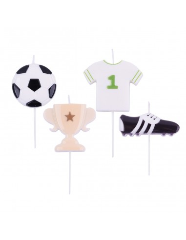 Velas Futbol 4ud PME