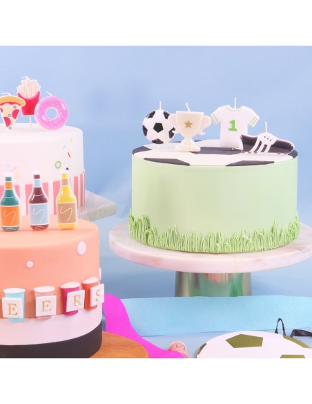 Velas Futbol 4ud PME