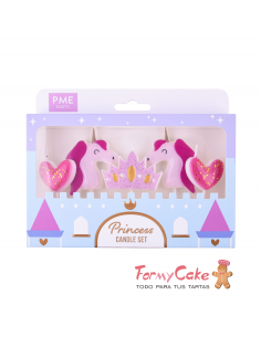 Velas Princesa 4ud PME