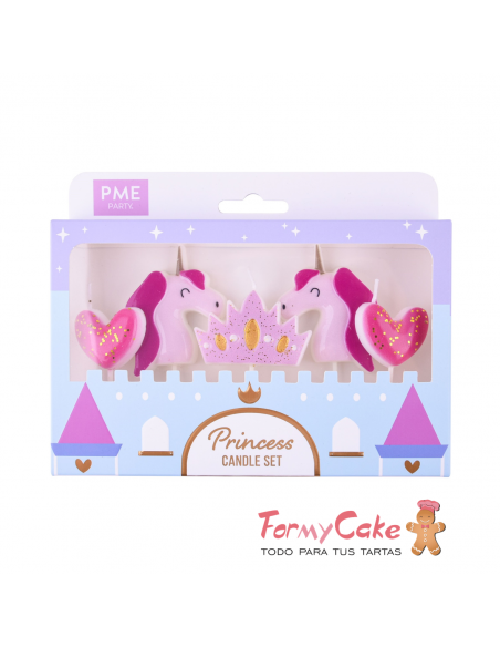 Velas Princesa 4ud PME