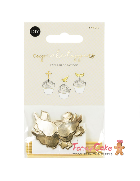 Topper Para Cupcakes Primera Comunión Partydeco