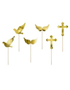 Topper Para Cupcakes Primera Comunión Partydeco 2