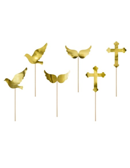 Topper Para Cupcakes Primera Comunión Partydeco