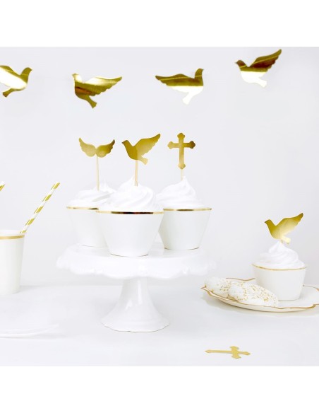Topper Para Cupcakes Primera Comunión Partydeco