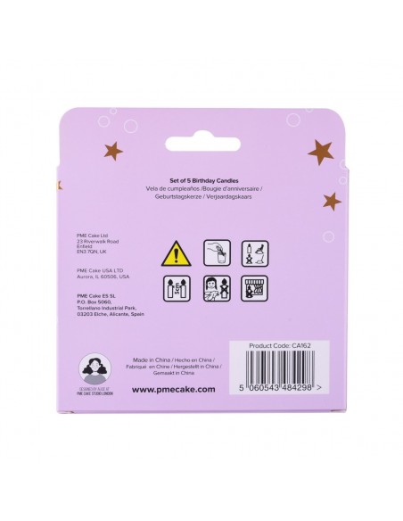 Velas Prosecco 5ud PME