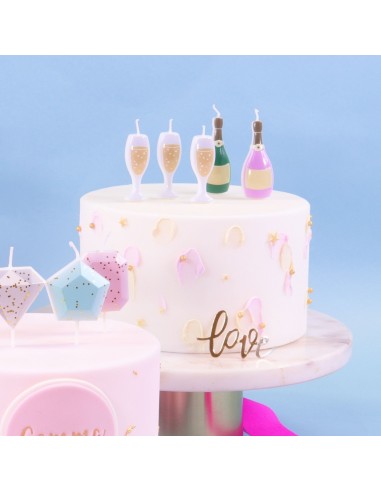 Velas Prosecco 5ud PME