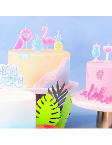 Velas Fiesta Tropical 5ud PME