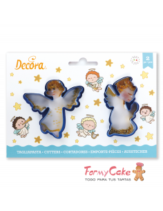 Kit 2 Cortadores Angelito Decora