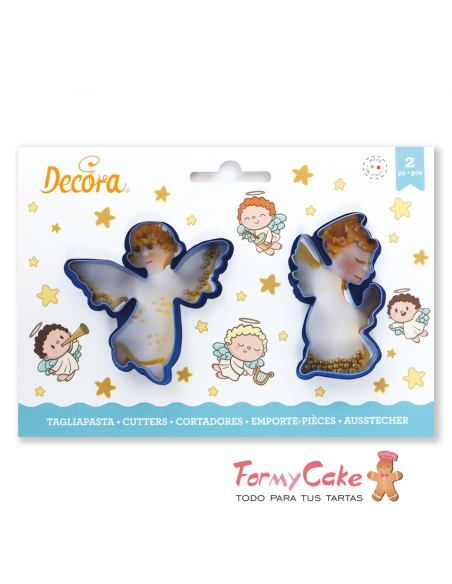 Kit 2 Cortadores Angelito Decora