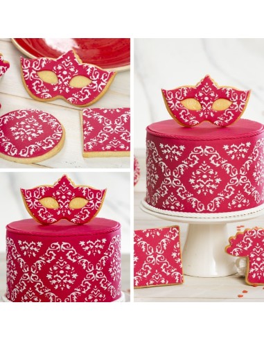 Kit 2 Cortadores Máscara Decora