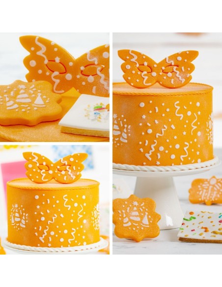 Kit 2 Cortadores Máscara Decora