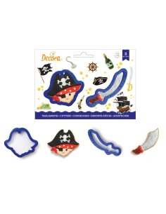 Kit Cortadores Pirata Y Sable 2ud. Decora 2