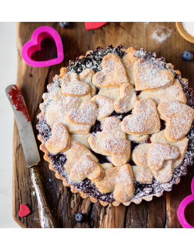 Set 4 Cortadores De Corazón Decora