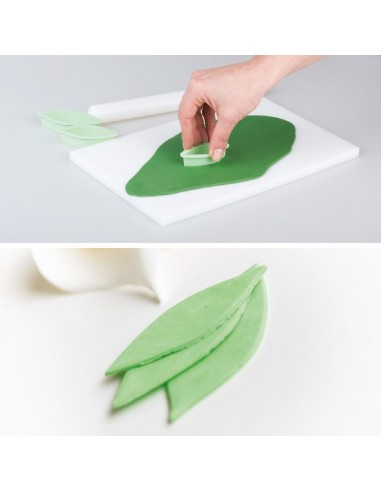 Kit Cortador Hoja Larga 3ud Decora