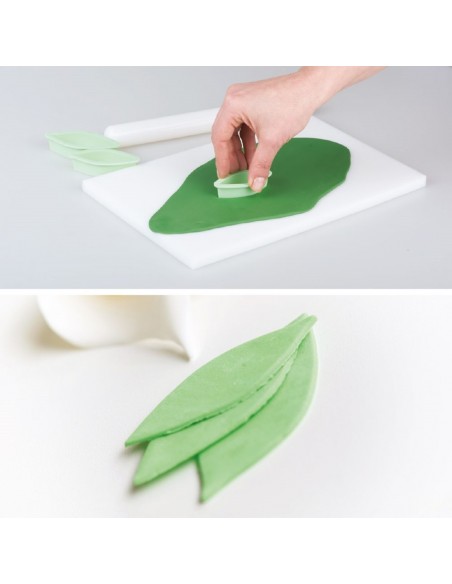 Kit Cortador Hoja Larga 3ud Decora