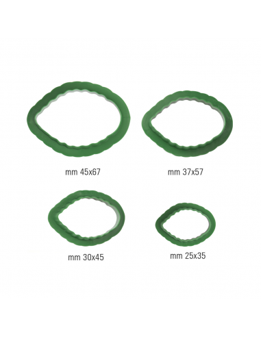 Kit Cortador Hojas De Rosa 4ud Decora