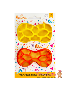 Kit 2 Cortadores De Máscara Carnaval Decora