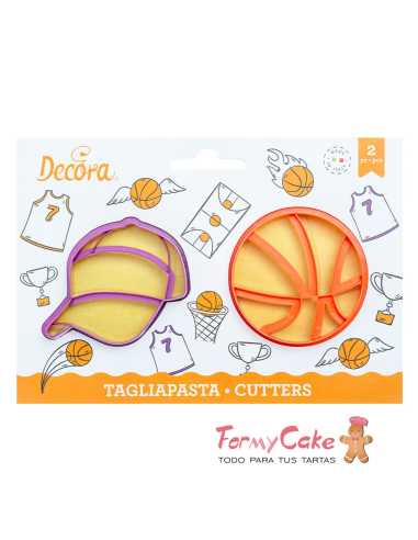 Kit Cortadores Basket 2ud. Decora