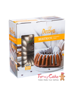 Molde Aluminio Inyectado Bundt  Beatrice Decora