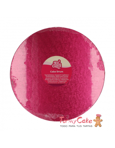 Base Redonda Gruesa para Tartas 30cm Cereza Funcakes