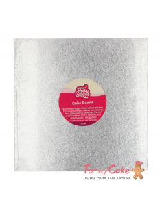 Base Cuadrada para Tartas 20cm Funcakes