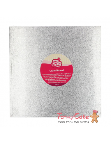 Base Cuadrada para Tartas 20cm Funcakes