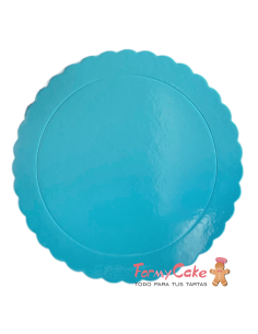 Base Ondulada Extrafuerte azul 35cm