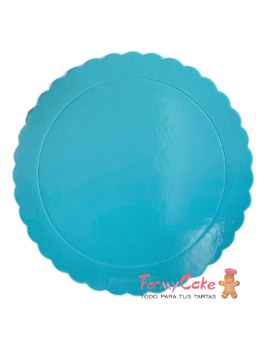 Base Ondulada Extrafuerte azul 35cm