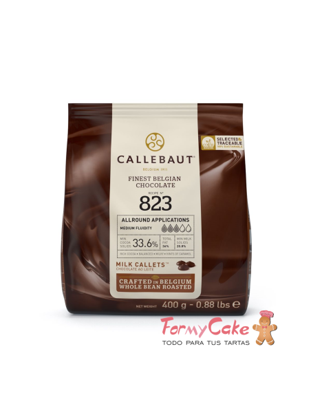 Chocolate Callets -leche- 400gr Callebaut