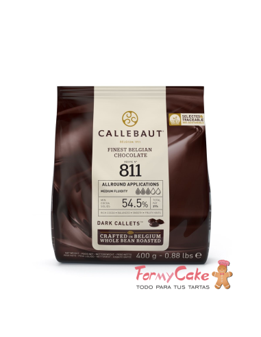 Chocolate Callets -Negro- 400gr Callebaut