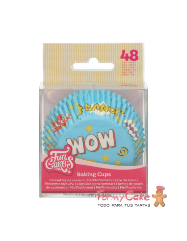 Cápsulas para Hornear Cómic 48ud. Funcakes