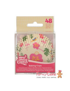 Cápsulas para Hornear Tropical 48ud. Funcakes