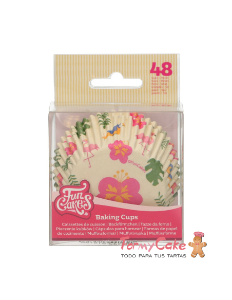 Cápsulas para Hornear Tropical 48ud. Funcakes