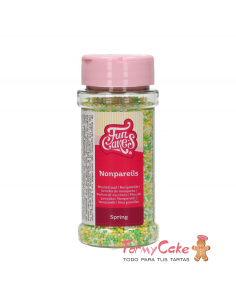 Nonpareils Mix Primavera 80gr Funcakes
