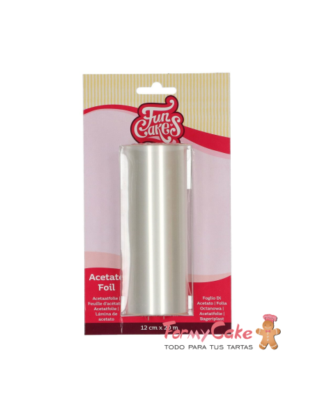 Rollo De Acetato 12x20m Funcakes