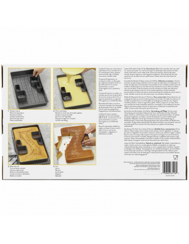 Molde Números y Letras Wilton